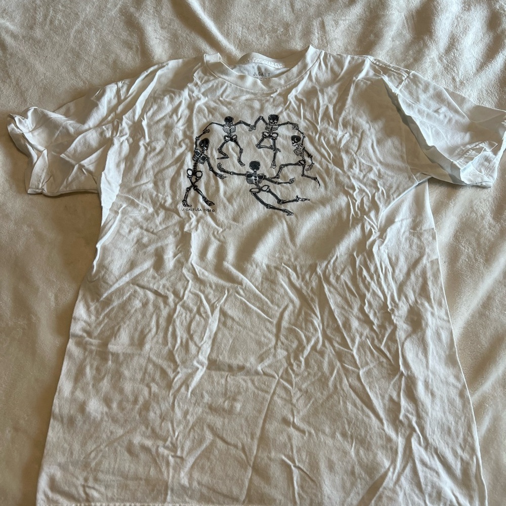Brandy Melville skeleton shirt